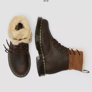 1460 WINTERGRIP FAUX FUR LINED BOOTS